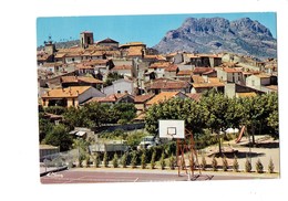 Cpm - 83 - Roquebrune-sur-Argens - Vue Depuis Terrain Des Sports - Panier Basket-ball - Camion Benne Cim - Basketball