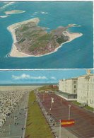 Nordseeheilbad Borkum. 2 Cards. . Germany.  # 07582 - Borkum