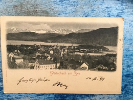 AK  PÖRTSCHACH AM SEE 1899 - Pörtschach