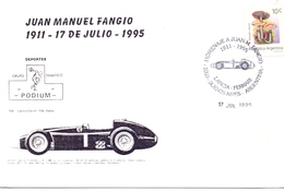 LANCIA FERRARI JUAN MIGUEL GANGIO  ARGENTINA    (MAGG180566) - Automovilismo