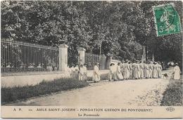 37 BEAUMONT Asile Saint Joseph Fondation Grébon De Pontourny La Promenade - Beaumont-la-Ronce