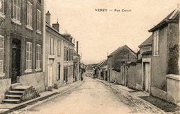 CPA - VERZY (51) - Aspect De La Rue Carnot Dans Les Années 20 - Verzy