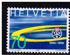 TCS TOURING CLUB MOTOR TOURISM TOURISME DES MOTEURS  SWITZERLAND SWISS SUISSE SCHWEIZ 1996 MI 1571 MNH - Motorbikes