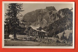 GCE-10  Gasthaus Waldhaus Stockalp Hinter Melhtal, Kerns. Stempel Gasthaus. Gelaufen In 1932 - Kerns