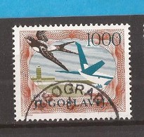 1985  2099 A  PERF- 12 1-2-- DEF-FREIMARKE FAUNA FLUGZEUG JUGOSLAVIJA JUGOSLAWIEN  USED - Used Stamps