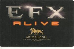 CLE-MAGNETIQUE-HOTEL-MGM GRAND-LAS VEGAS-USA-TBE -RARE - Hotel Key Cards