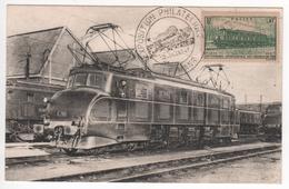 Carte Maximum Avec N°339 Locomotive électrique 2D2 Oblit Le Mans 1943  Cote Yvert : D1  150E - 1930-1939