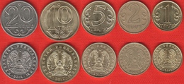 Kazakhstan Set Of 5 Coins: 1-20 Tenge 2005-2017 - Kazakistan