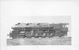 Les Locomotives Française  - Carte-Photo Du Réseau Est - Machine N° 41001, Construite Aux Atelier D' EPERNAY En 1925 - Trains