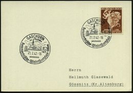 1942 (21.2.) , Gaschurn, Handwerbestempel Auf Inl.-Karte (Bo.1, Nur Bis 1944 Verwendet! = "Ostmark") - Alpen / The Alps  - Other & Unclassified