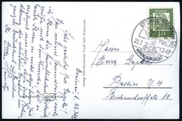 1962 (22.7.) GRAINAU ZUGSPITZDORF, Seltener Handwerbestempel Mit Entfernter PLGZ (Einführung Neuer Postleitzahlen) , S/w - Autres & Non Classés