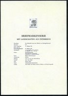 1976 (Febr.) , 6 8 S. Ungez. Schwardruck Reiteregg, Steiermark (christl. Bildstock) Auf Amtl. Ankündigungsblatt Der Staa - Altri & Non Classificati