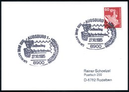 1983 8900 AUGSBURG 1 Maschinen-Werbestempel Und Sonderstempel 2000 Jahre Augsburg (je Kaiser Augustus) Zum Tag Der Brief - Sonstige & Ohne Zuordnung