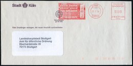 1994 50668 KÖLN 1, Kommunaler Absender-Freistempel (die Ersten Kölner Waren Römer), Kommunal-Brief - Römische Geschichte - Sonstige & Ohne Zuordnung