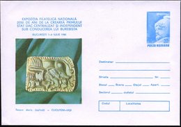 1980 RUMÄNIEN, 55 B. Sonder-Umschlag "2050 Jahre Dakien" (nationale Philatel. Ausstellung) = Dakischer Tesaurus, Ungebr. - Other & Unclassified