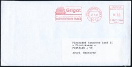 1993 3012 LANGENHAGEN 7, Abesender-Freistempel Grigat Möbel = Wikingerschiff, Firmenbrief - Wikinger / Vikings / Les Vik - Autres & Non Classés