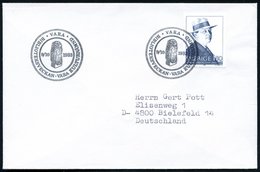 1983 (9.10.) SCHWEDEN, Sonderstempel VARA Mit Runenstein Von Sparlösa (= Bibliothekswoche), Ausl.-Brief - Wikinger / Vik - Other & Unclassified