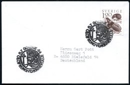 1984 (6.7.) SCHWEDEN, Sonderstempel GÖTENE Mit König Olof Skötkonung (= Münze), Ausl.-Brief - Wikinger / Vikings / Les V - Other & Unclassified