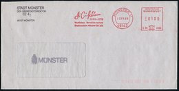 1996 (2.1.) 48143 MÜNSTER 11, Absender-Freistempel Gedenken An Barock-Baumeister A. C. Schlaun, Kommunaler Brief - Archi - Other & Unclassified