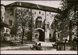 1952 TSCHECHOSLOWAKEI, 1,50 Kc. Bildpostkarte Gottwald: Krivoklat, Burg Ottokars II. U. Wenzel II. (mit Brunnennhof), Un - Sonstige & Ohne Zuordnung