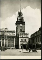 1953 TSCHECHOSLOWAKEI, 1,50 Kc.. Bildpostkarte Gottwald: Pardubice, Zelena Brana (Uhrturm), Ungebr. (Pofis CPH.34/28) -  - Other & Unclassified