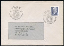 1964 (29.12.) 108 BERLIN 8, Sonderstempel "Jahr Der Ruhigen Sonne" (Sonne), Inl.-Brief - Sonne & Planeten / Sun & Planet - Autres & Non Classés