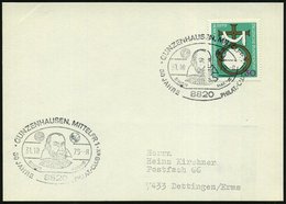 1979 (31.10.) 8820 GUNZENHAUSEN 1, Sonderstempel Simon Marius (Astronom, Mathematiker, Arzt) = Entdecker Der Jupiter-Mon - Other & Unclassified