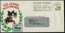 1986 7073 LORCH, Absenderstempel: 100 Jahre Automobil  (= Vorausentwertung) Mit Daimler U. Benz-Motorkutschen, Motivglei - Other & Unclassified