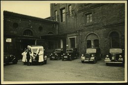 1938 BERLIN, Orig. S/ W.-Foto: Firma Opel-Böhler Mit Diversen Olpel , Dabei Opel P4 U. Lieferwagen Etc. (Format 17,5 X 1 - Other & Unclassified