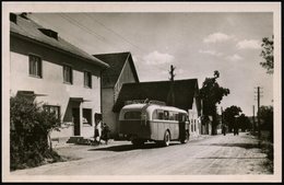 1952 TSCHECHOSLOWAKEI, 1,50 Kc. Bildganzsache Gottwald: Überland-Omnibus In Horne Motesice, Ungebr. (Pofis CPH.30/04) -  - Sonstige & Ohne Zuordnung