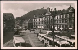 1952 TSCHECHOSLOWAKEI, 1,50 Kc. Bildganzsache Gottwald: Omnibus-Bahnhof In Most Mit Zahlreichen Omnibussen, Ungebr. (Pof - Otros & Sin Clasificación