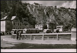 1952 TSCHECHOSLOWAKEI, 1,50 Kc. Bildganzsache Gottwald: Omnibus-Bahnhof In Stechovice Mit 4 Omnibussen, Ungebr. (Pofis C - Otros & Sin Clasificación
