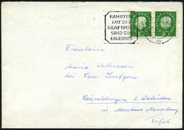 1961/62 (22 A) KREFELD 2, Kraftpost-Maschinen-Werbestempel Mit UB "bb" Bzw. Aa, 2 Bedarfsbriefe (Bo.S 1035 A, 2 Typen) - - Other & Unclassified