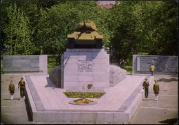 1972 UdSSR, 3 Kop. Bildganzsache Komsomolzen: T-34-Denkmal In Orel Mit Jungen Pionieren (II. Weltkrieg),, Ungebr. - Panz - Autres & Non Classés