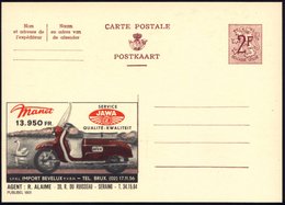 1959 BELGIEN, 2 F. Publibel: Tschechischer JAWA-Motorroller, Agent R. Alaime, Seraing, Ungebr. (Mi.P 319 I/1801) - Motor - Andere & Zonder Classificatie