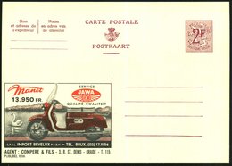 1959 BELGIEN, 2 F. Publibel: Tschechischer JAWA-Motorroller, Agent: Compere & Fils, Graidel, Ungebr. (Mi.P 319 I / 1806) - Other & Unclassified