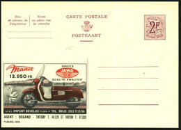 1959 BELGIEN, 2 F. Publibel: Tschechischer JAWA-Motorroller, Agent: Degand, Virton, Ungebr. (Mi.P 319 I / 1808) - Motorr - Other & Unclassified