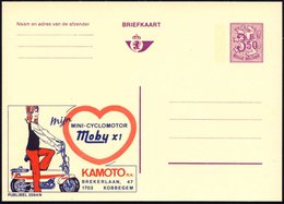 1972 BELGIEN, 3,50 F. Publibel: Klein-Motorrad Moby "x 1", Ungebr. (Mi.P 362 IV / 2594 N) - Motorrad & Zubehör / Motorbi - Other & Unclassified