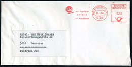 1966 (25.1.) 638 BAD HOMBURG, Absender-Freistempel P.I.V.-Antrieb (Fa. Werner Reimers), Firmenbrief - Motor & Autozubehö - Sonstige & Ohne Zuordnung