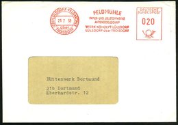 1959 (21.7.) (22 C) LÜLSDORF-FELDMÜHLE über TROISDORF, Absender-Freistempel Papier- U. Zellstoffwerke Werk Koholyt (= Ha - Other & Unclassified