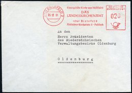 1961 (5.12.) (21 A) BIELEFELD 2, Absender-Freistempel Evangel. Landeskirchenamt, Fernbrief - Christentum & Christliche T - Autres & Non Classés