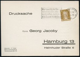 1928 HEIDELBERG, Maschinen-Werbestempel "Wer Sucht, Der Findet.." = Bibelspruch, Inl.-Karte (Bo.5 A) - Christentum & Chr - Otros & Sin Clasificación
