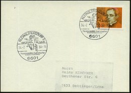 1984 (24.7.) 6601 KLEINBLITTERSDORF 3, Sonderstempel Passionsspiele 1984, Inl.-Karte, Siehe Auch Los 551 (Bo.1 , Nur 198 - Other & Unclassified