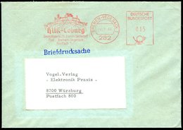 1964 282 BREMEN-VEGESACK, Absender-Freistempel HUK-Coburg = Veste Coburg (Lutherstätte), Firmenbrief - Martin Luther & R - Otros & Sin Clasificación