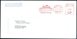 1982 (10.12.) 8630 COBURG1, Kommunaler Absender-Freistempel = Veste Coburg (Bf. Gefaltet), Kommunalbrief (Postalia Mit K - Other & Unclassified