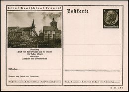 1941 Graudenz, 6 Pf. Bildganzsache Hindenbg.: 650 Jahre.. Ordenskirche, Ungebr. (Mi.P 236/41-181-1-Bild 5) - Ritter & Ri - Other & Unclassified