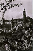 1950 TSCHECHOSLOWAKEI, 1,50 Kc. Bildganzsache Gottwald: Cesky Krumlov (Krummau) Mit Schloß Rosenberg, Im Hussitenkrieg 1 - Otros & Sin Clasificación