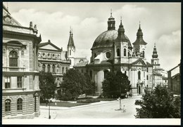 1952 TSCHECHOSLOWAKEI, 1,50 Kc. Bildganzsache: Kromeriz (Kremsier) Mit Kirche St. Johannes Der Täufer (von Cyrani Von Bo - Other & Unclassified