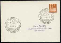 1948 (16.10.) (23) OSNABRÜCK 1, Sonderstempel 300 Jahre Westfälischer Friede, Inl.-Karte (Bo.9) - 30jähriger Krieg / Thi - Other & Unclassified