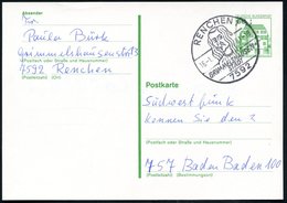 1981 7592 RENCHEN 1, Handwerbestempel Mit Kopfbild Grimmelshausen (Autor Des Berühmten, Zeitgenössischen Romans über Den - Other & Unclassified